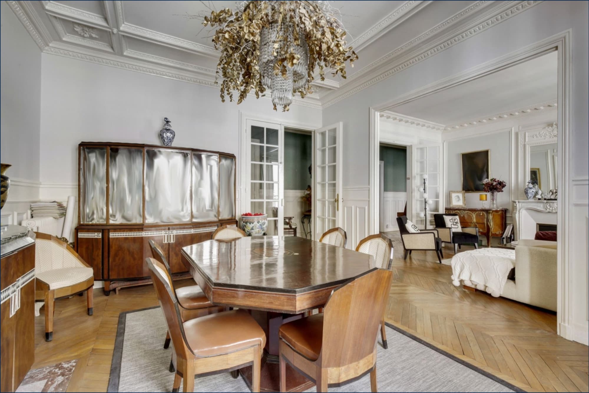 Paris XVIᵉ Arrt - rue du Ranelagh - Appartement familial et de réception — photo 4
