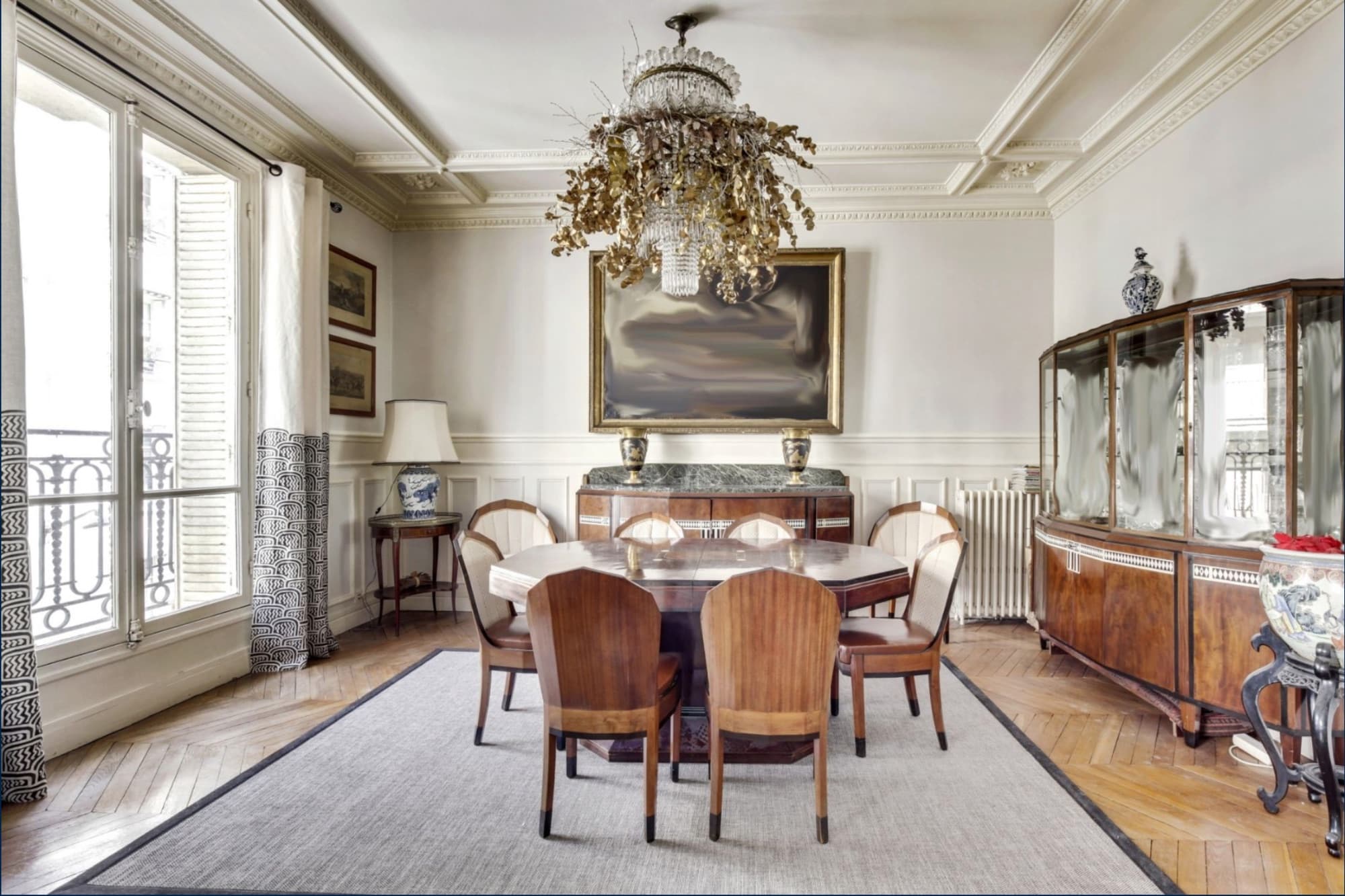 Paris XVIᵉ Arrt - rue du Ranelagh - Appartement familial et de réception — photo 9