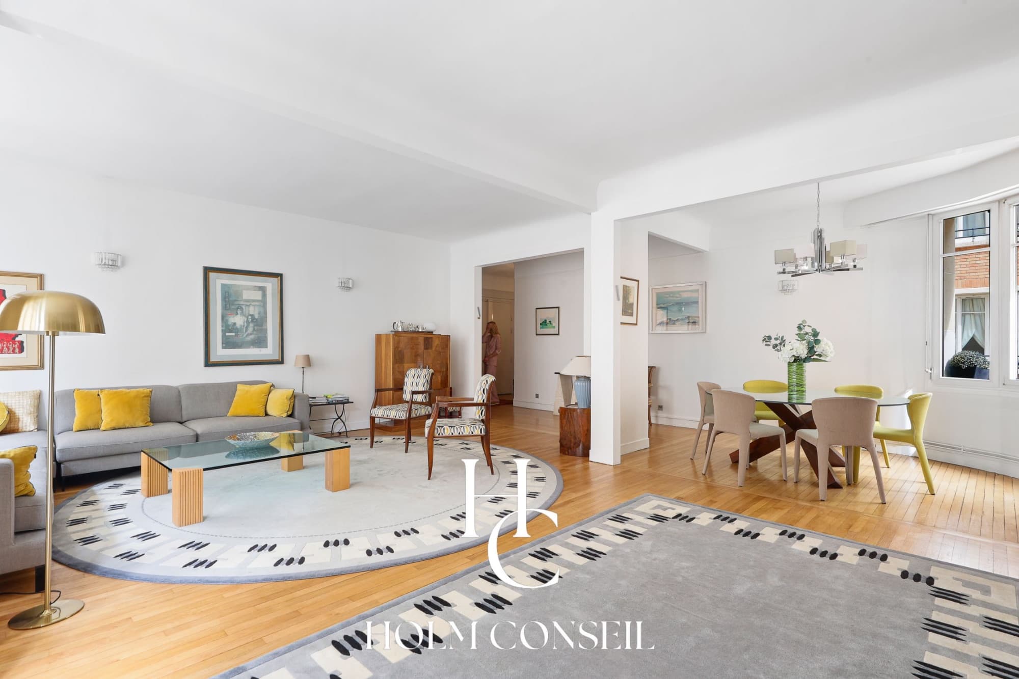 Paris 16th Arr. - Paris 16th Arrondissement — Rue de la Faisanderie — Entertaining and family apartment — photo 4
