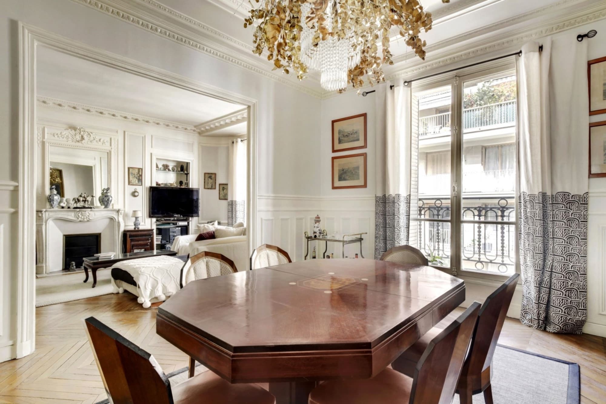 Paris XVIᵉ Arrt - rue du Ranelagh - Appartement familial et de réception — photo 6